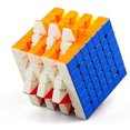 thumbnail image 3 of YJ Yufu v2 M 7X7 Magic Cube Magnetic Stickerless Speed Cube 69mm Colorful Magic Cube, 3 of 9