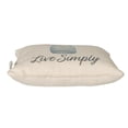 thumbnail image 3 of mason jar live simply 8 x 8 canvas decorative throw pillow, 3 of 3