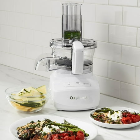 Cuisinart - 9-Cup Continuous Feed Food Processor - White