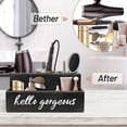 thumbnail image 4 of Hair Styling Tools Organizer with Drawer for Blow Dryer and Accessories, Countertop Vanity Storage for Bathroom and Kitchen, 4 of 10