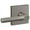 Satin Nickel, variant on Schlage Fc172-Brw-Col Custom Broadway Non-Turning Two-Sided Dummy Door Lever Set - Black