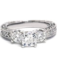 thumbnail image 1 of 2 1/5ct Vintage Cushion Diamond Ring 14K White Gold, 1 of 3