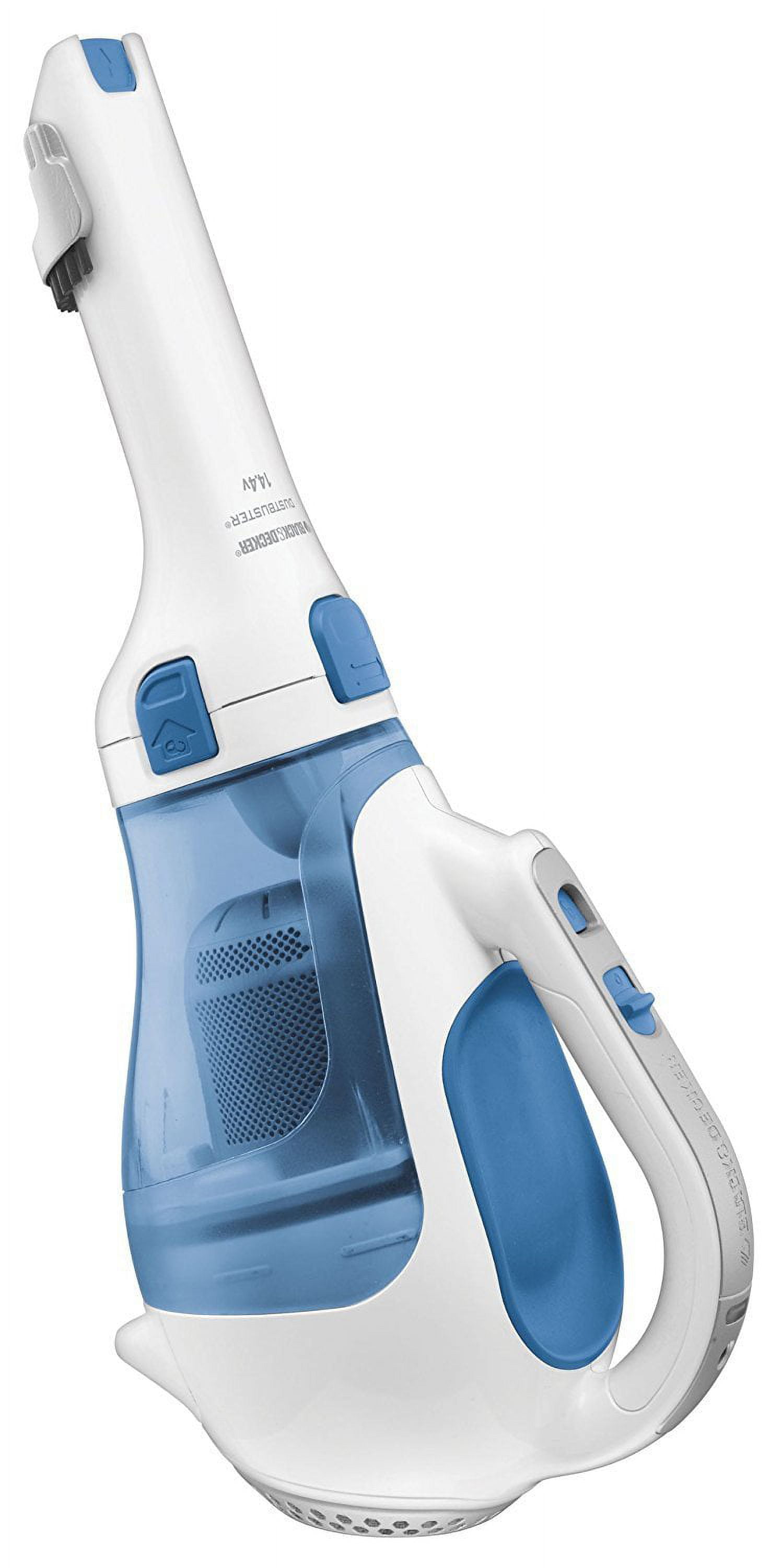  BLACK+DECKER dustbuster AdvancedClean Cordless Handheld Vacuum,  Compact Home and Car Vacuum with Crevice Tool (CHV1410L) - Household  Handheld Vacuums