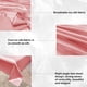 thumbnail image 4 of Ice Silk Bed Sheet Pillow Case 3 Piece Set And Luxurious Soft Ice Silk Bed Sheet Suitable For All Seasons Cool Ice Silk Fabric Washable, 4 of 8