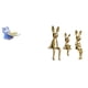 thumbnail image 1 of Bandeja de resina con estatua de gato y conejo, escultura moderna de animal, decoración del hogar, regalo, figura, cuenco para mesa de comedor, armari, 1 of 8