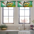 thumbnail image 4 of LALILO Kitchen Curtain Valance Beautiful Young Witch Rod Pocket Window Curtain 52"x 18" Set of 2, 4 of 6