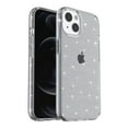 thumbnail image 2 of Glitter Clear Case for iPhone 14, Shining Sparkle Bling Military Grade Soft TPU Anti-Scratch Shockproof Cover Full Coverage Non-Yellowing Non-Slip Translucent Slim Lightweight Case, Gray, 2 of 7