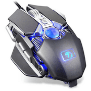Mechanical Gaming Mouse Wired, Adjustable DPI for Professional Competitions or The Office, Compatible with Various Devices