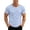 a-126Blue29, variant on FINALGANG Mens Scoop Neck Short Sleeve Tee Soft Stretchy Relaxed Fit Plain Solid Color Everyday Basic Casual Top Versatile TShirts Blue M