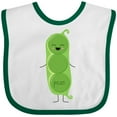 thumbnail image 3 of Inktastic Peas Costume Boys or Girls Baby Bib, 3 of 4