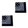 thumbnail image 2 of Pañuelo Bandana Unisex Bearachild Hip Hop Negro 54x54cm, 2 of 5