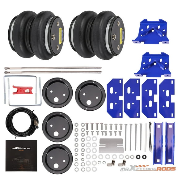 maXpeedingrods 5000 lbs Rear Air Suspension Bags Kit for Dodge Ram 2500 RWD 2003-2013 Ram 3500 RWD 2003-2018 Air Helper Spring Kit
