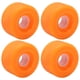 thumbnail image 2 of Ruedas de longboard naranjas de alta densidad de 70 x 42 mm, dureza de 80 A para una conducción suave, juego de reemplazo perfecto para patinetas, 2 of 8