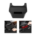 thumbnail image 3 of under Seat Storage Box black Hidden Tray Box Organizer Container Rear for Tesla Model Y Upgrade Black, 3 of 8