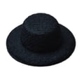 thumbnail image 2 of 1:12 Sombrero para Casa de Muñecas, Accesorios para La Cabeza con Pinza para El Pelo, Accesorios para Muñecas, Decoración, Sombrero de Juguete, Sombre Negro, 2 of 8