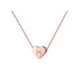 thumbnail image 1 of 26 Initial Heart Shape Alphabet Collar para Mujeres Collares de Acero Inoxidable para Mujeres A Z 26 Alphabet Initial Collares de Oro Rosa para Mujeres Niñas, 1 of 5