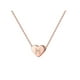 thumbnail image 1 of 26 Initial Heart Shape Alphabet Collar para Mujeres Collares de Acero Inoxidable para Mujeres A Z 26 Alphabet Initial Collares de Oro Rosa para Mujeres Niñas, 1 of 5