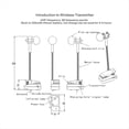 thumbnail image 2 of Micrófono Inalámbrico Profesional para Saxofón, Cuello de Cisne UHF, Grabación de Voz, Captación Inalámbrica para Saxofón, Trompeta y Trompa., 2 of 5