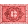 thumbnail image 1 of Ahgly Company Indoor Rectangle Abstract Red Modern Area Rugs, 7' x 10', 1 of 4