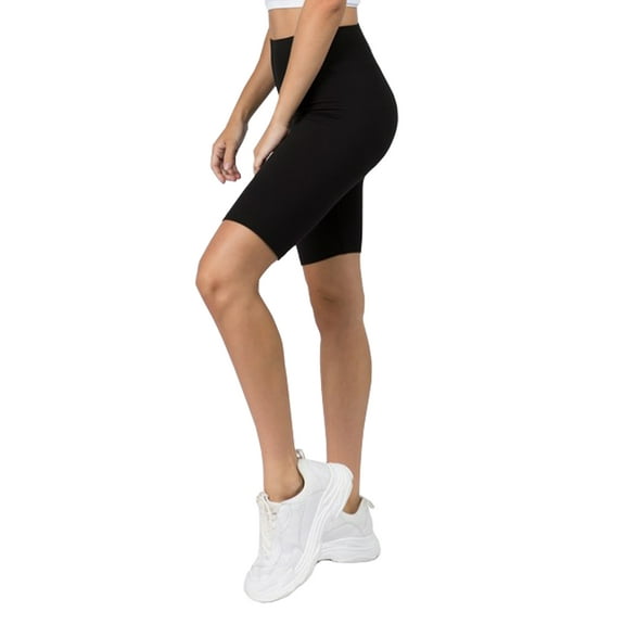 Women's Peach Skin Bike Shorts Biker Leggings Yoga Shorts