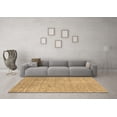 thumbnail image 3 of Ahgly Company Indoor Rectangle Abstract Brown Contemporary Area Rugs, 7' x 10', 3 of 4