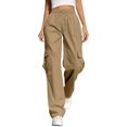 thumbnail image 1 of TINZ Women Pants Casual Work plus Long Pants Rompers for Women Casual plus Size Pants for Women Work Casual High Waist Summer Work Pants for Women Dress Pants for Women Business Casual with Pockets, 1 of 7