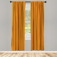 thumbnail image 5 of Ambesonne Abstract Window Curtains, Vibrant Vertical Lines, Each 28" W x 63" L, Orange Marigold Burgundy, 5 of 5