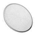 thumbnail image 3 of Aluminum Pizza Screen Baking Tray Non-Stick Mesh Net for Crispy Crust 13 Inch Sizes Available Oven Safe Cookware for Home and Bakery, 3 of 10