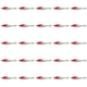 thumbnail image 1 of Anzuelos Luminosos Calamar 10g/10cm Anzuelo Doble para Pesca Nocturna ( ) Rojo Y Blanco, 1 of 4