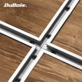 thumbnail image 6 of DuBois 51039 48” Universal T-Tracks with Intersection Kit for Woodworking, Aluminum Double Cut Profile and Predrilled Mounting Holes, 6 of 7