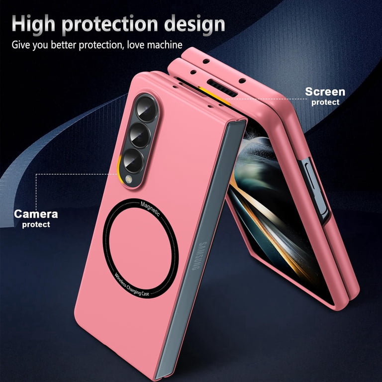 Dteck Magnetic for Samsung Galaxy Z Fold 7 Case, Compatible with
