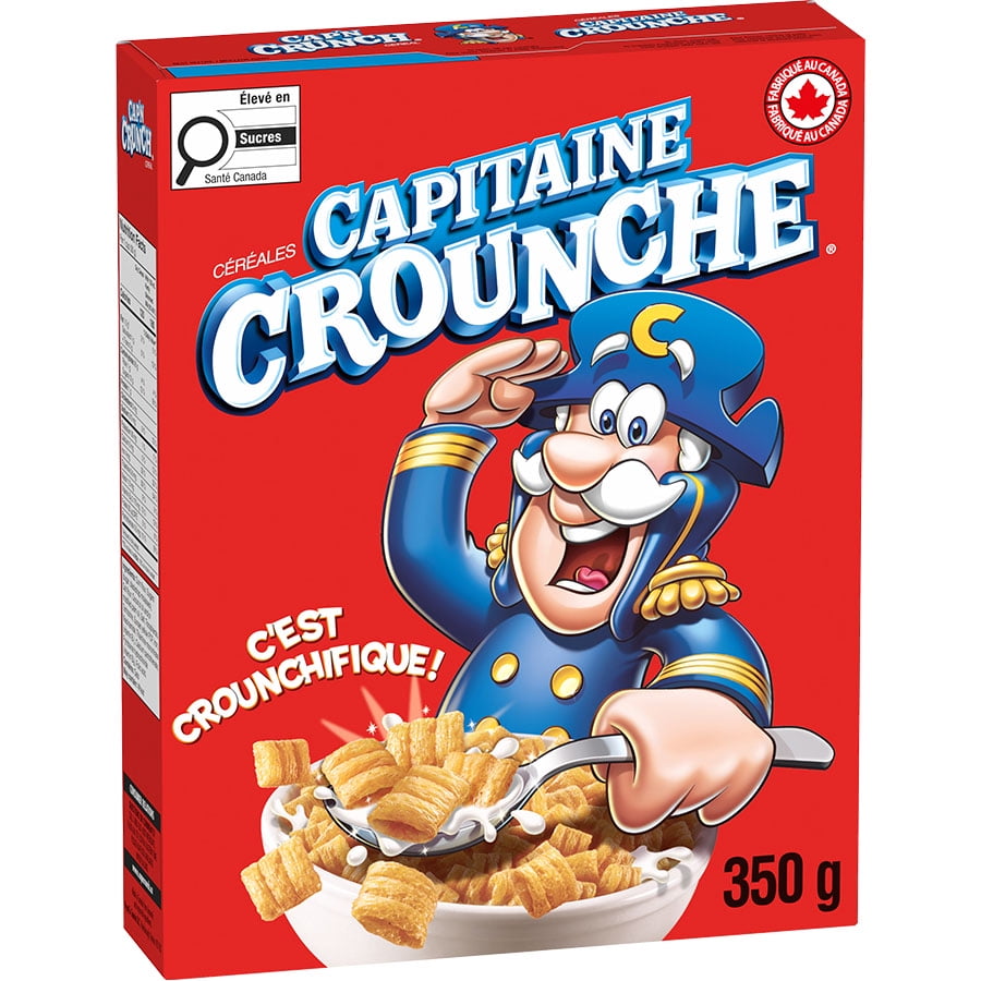 Cap'N Crunch Original Cereal, 350 g.