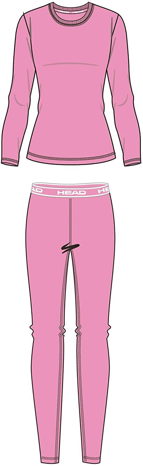 HEAD Performance 2-Piece Set Shirt and Pants Girls Thermal Base Layer 