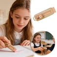 thumbnail image 2 of Retractable Cute Animal Push Pull Eraser for Pencil Drawing Adorable Stationery Khaki, 2 of 6