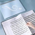 thumbnail image 2 of A4 Sheet Music File Folder Anti-reflection Leaflet Can Modify Music Notes Piano Score Folder Filing Products, 2 of 4