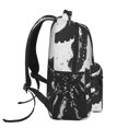 thumbnail image 3 of Lsque Sac à Dos Décontracté Motif Pieuvre Encre Abstraite pour École, Travail, Voyage – Sangles Réglables, Multiples Compartiments – Design Ergonomique, Compatible avec Ordinateurs Portables et Tablettes-Taille Unique, 3 of 5