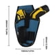 thumbnail image 2 of Bolsa de cintura, bolsa de herramientas, bolsa de herramientas impermeable de tela Oxford para taladro manual (con cinturón), 2 of 9