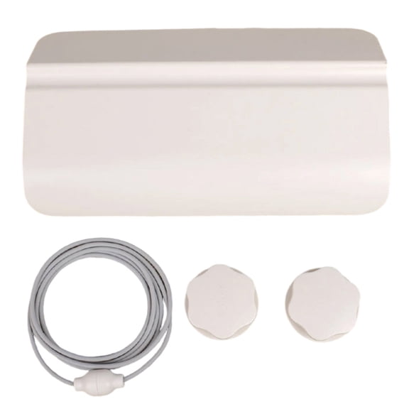 uvwlwu Automatic Pet Door Opener and Stopper for Dogs and Cats Hands-Free Entry Aid with Bungee Cord for Private Interior Doors(White)