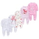 thumbnail image 3 of Honeyzone-Pijama de 5 piezas para bebé, Niña y niño, Ropa suave de algodón transpirable, pijama Pjiamas para recién nacido, 3 of 4