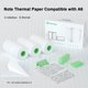 thumbnail image 4 of Papel de impresión térmica PeriPage Nota Papel térmico compatible con PeriPage, 4 of 8