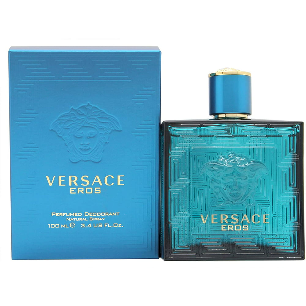 Versace Eros Fragranced Perfume Deodorant Spray For Men, 100 ...
