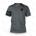 thumbnail image 4 of Maillot holgado para ciclista para hombre, ropa deportiva de manga corta para cross country, DH, motocicleta, BMX, MTB, bicicleta de montaña, camiseta de carrera de resistencia, 4 of 5