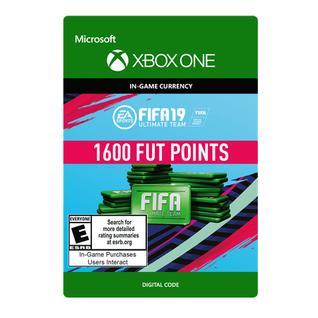 FIFA 19 1600 FUT Points, EA, Xbox, [Digital (Best Fut Draft Fifa 17)