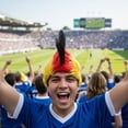 thumbnail image 5 of Vjnyvs Mohawk Wig, German Flag Afro Wig Headgear, Mohican Rooster Rainbow Wig Party Accessories for Sporting Events Outfit, 5 of 7