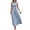 Light Blue Dress, variant on Miluxas Women's Waist Tie Sleeveless Maxi Dress Crewneck High Waisted Work Casual A Line Flowy Dress with Pockets Wedding Guets Party Outfits Red