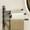 C, variant on Home Decor Swivel Towel Rack Thicken 4 Arm Towel Bar 180° Space Saving Wall Mounted Towel Holder With Hook Rustproof Swing Out Towel Hanger For Bathroom Kitchen Grey Bathroom Products