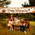 thumbnail image 5 of KatchOn, Happy Thanksgiving Banner Outdoor - Xtralarge, 120x20 Inch | Thanksgiving Yard Banner for Thanksgiving Decorations Outdoor | Happy Thanksgiving Backdrop for Thanksgiving Yard Decorations, 5 of 5
