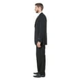 thumbnail image 2 of Julinie Mens Premium Tuxedo 2-Piece Satin Notch Lapel Two Button Jacket With Matching Pants, 2 of 4