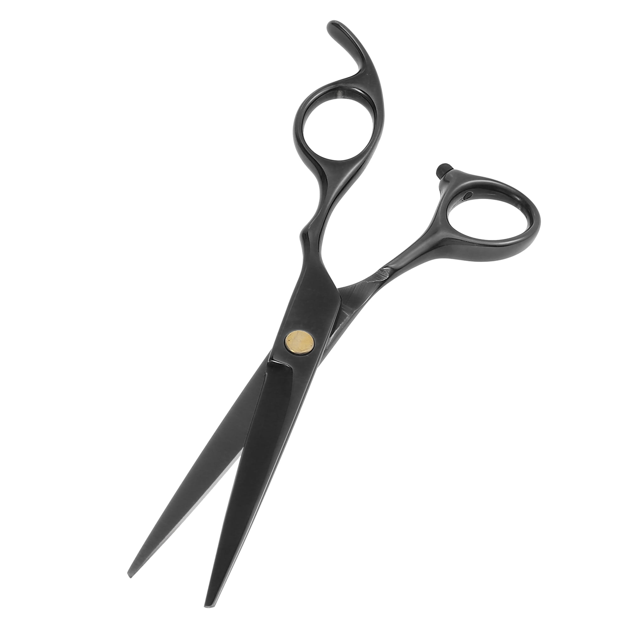 Unique Bargains Portable 6" Straight Scissors for Long Short Thick Hard Soft Hair Women