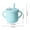 #0131-Light Blue, variant on Kieccall Silicone Drinking Cup Snack Lid Tumbler for Home Kitchen Dining 5 fl oz Food Grade Shatterproof Cup